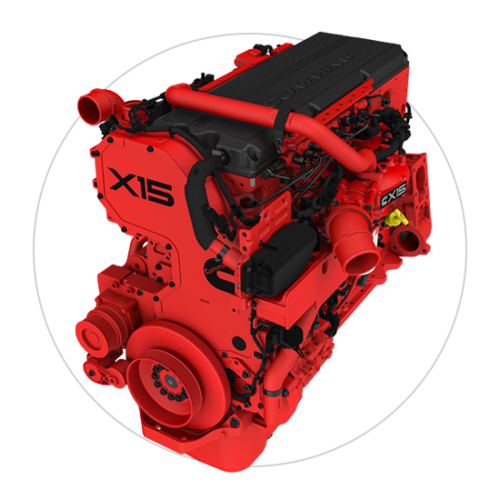 2021 X15 Performance Series engine render