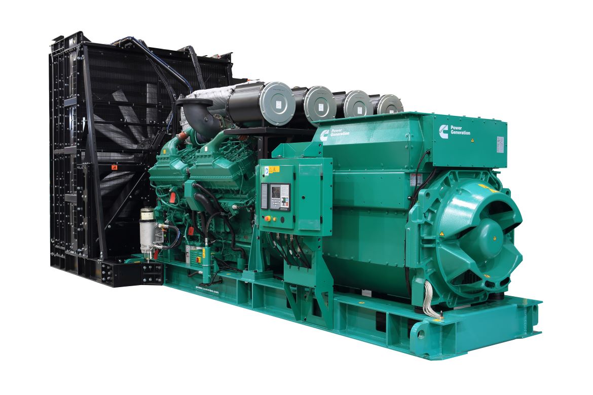 QSK60 G23：2500-2750 KVA柴油发电机（DG）