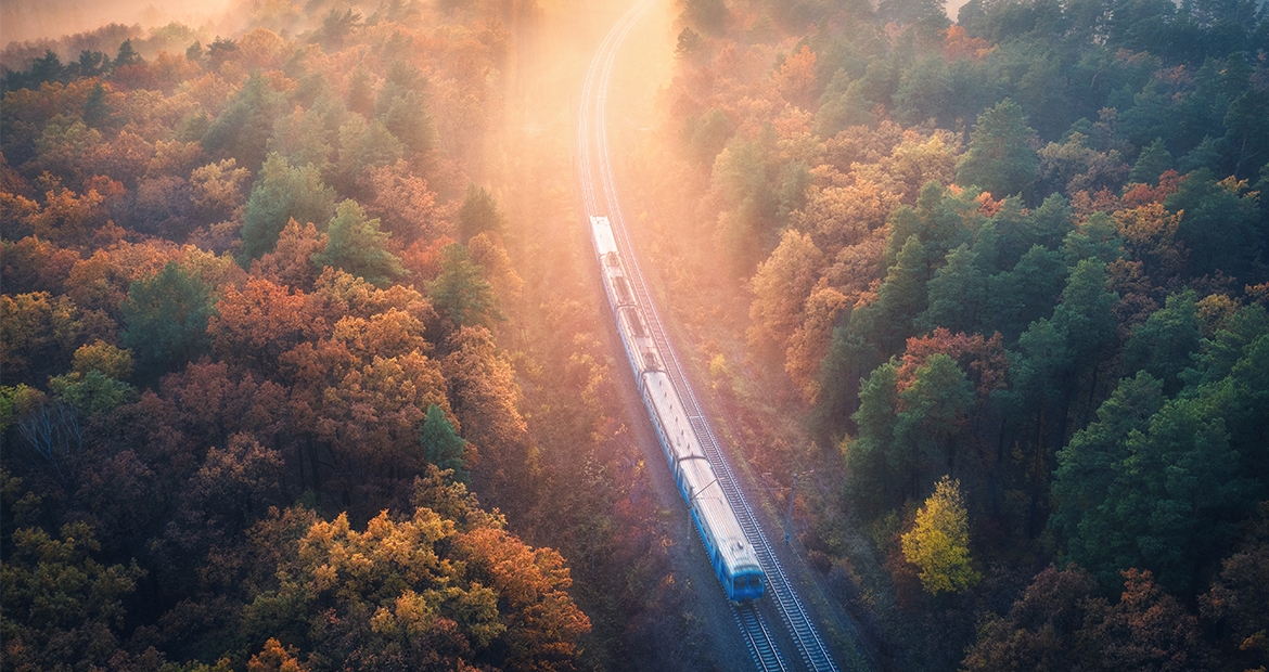 连接到可持续性,铁路行业的未来看起来不同