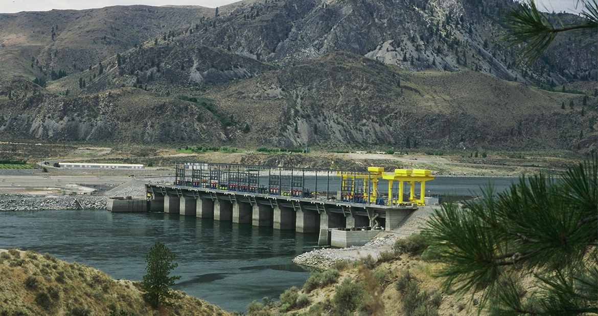 Wells Dam - Washington state - Cummins